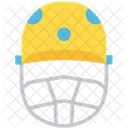 Casco De Cricket Casco Equipo De Cricket Icono