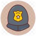 Casco de policia  Icono