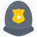 Casco de policia  Icono