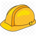 Casco De Seguridad Amarillo Chaleco Amarillo Equipo De Seguridad Laboral Icono