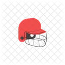 Casco Beisbol Futbol Icono