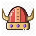 Casco vikingo  Icono