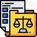 Case Laywer File Lawyer Case Icon