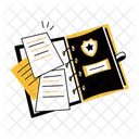 Case File Folder Document Icon