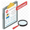 Case History Case Study Diagnosis Icon