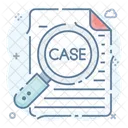 Find User Case Study Study Analysis Icon