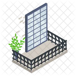 Casement window  Icon