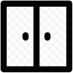 Casement Window  Icon