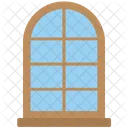 창문 집 발코니 아이콘