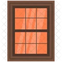 Casement Window  Icon