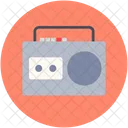 Cassette Radio Estereo Icono