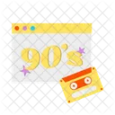 Casetes de los 90  Icono