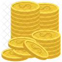 Cash Coins Money Icon