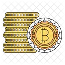 Cash Bitcoin Cryptocurrency Icon