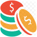 Cash Coins Currency Icon