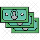 Multiple Cash Banknote Icon