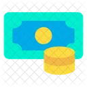 Coins Money Banknote Icon