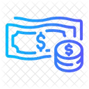 Cash Money Hand Icon