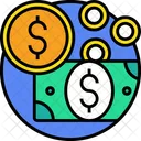 Cash Dollar Dollar Cash Icon