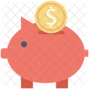 Cash Bank Money Icon