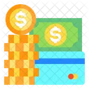 Money Coin Credit Card Icon