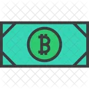 Cash Currency Bitcoin Icon