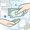 Cash Hand Money Icon