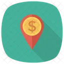 Cash Money Location Icon