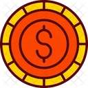 Cash Coins Currency Icon