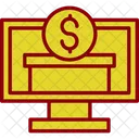 Cash Coins Dollar Icon