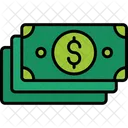 Cash Money Bills Icon