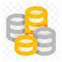 Coins Money Cash Icon