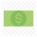 Cash Banknote Dollar Icon