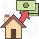 Cash Out House Icon