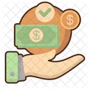 Cash Accounting Financial Calculation Accounting Calculation Icon