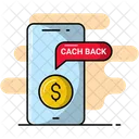 Cash Back Cash Back Offer Online Icon