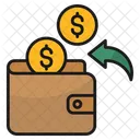 Money Refund Cashback Icon