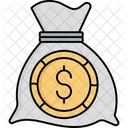 Cash Bag Money Stack Money Icon