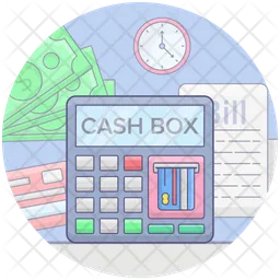 Cash Box  Icon