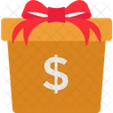 Cash Money Gift Icon