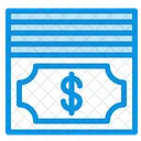 Cash Bundle Note Bundle Dollar Bundle Icon