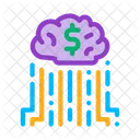 Cash Cloud Business Icon