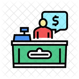 Cash Counter  Icon