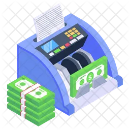 Cash Counting Machine  Icon