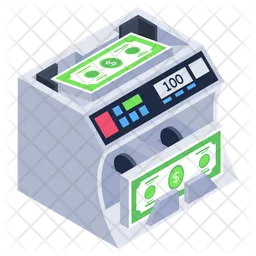 Cash Counting Machine  Icon