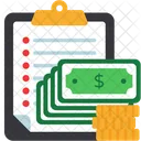 Cash Details  Icon