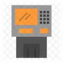 Cash Dispenser Automated Teller Machine Atm Machine Icon