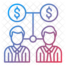 Cash Distribution  Icon