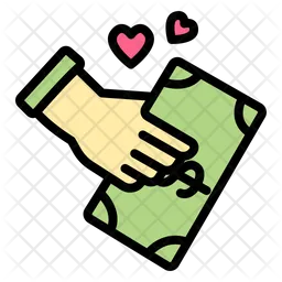 Cash donation  Icon