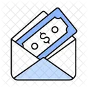 Cash Envelope Monetize Marketing Icon